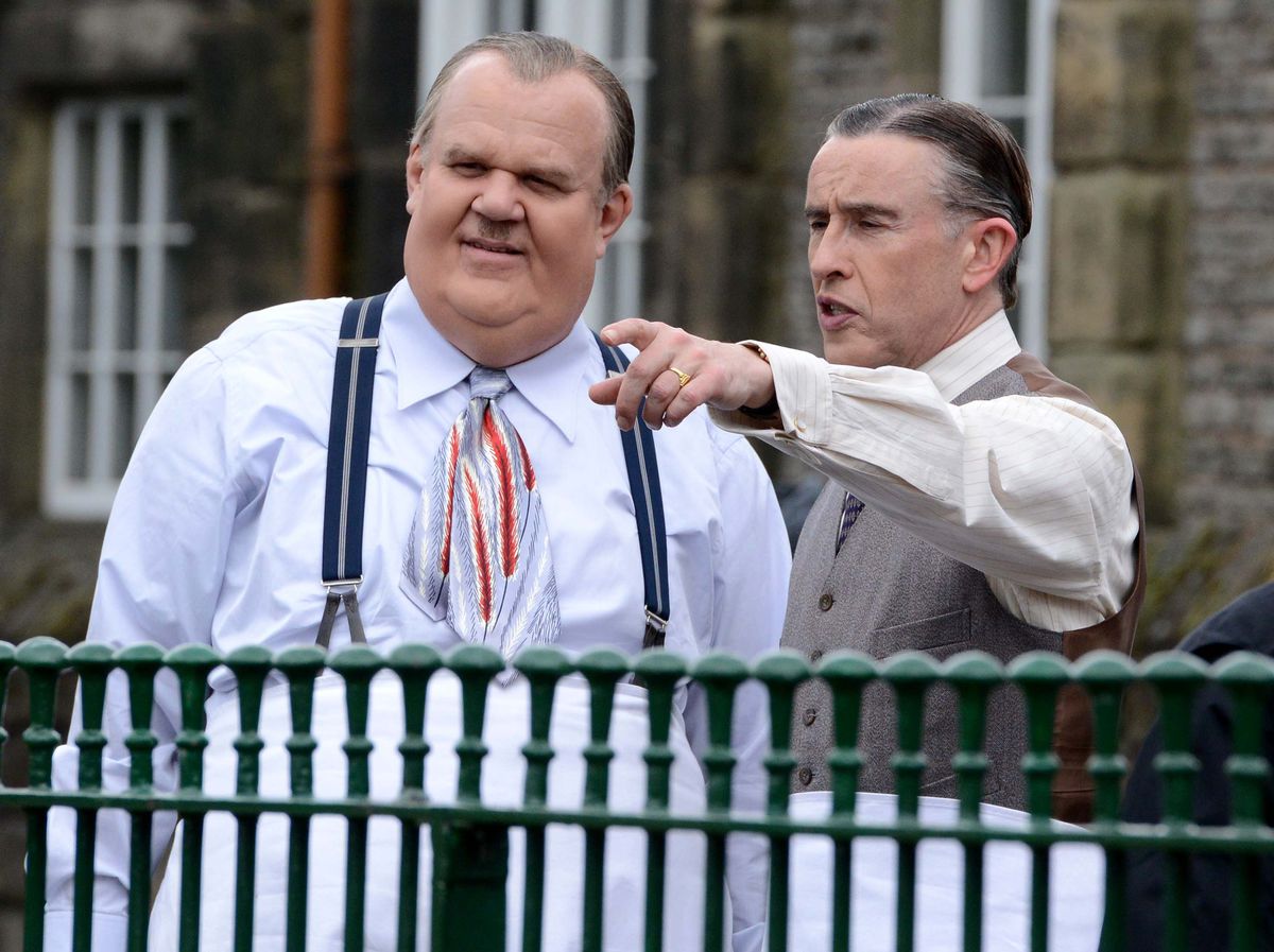 Photo of Hollywood hits the Black Country as Steve Coogan and John C Reilly shoot Stan and Ollie in Dudley