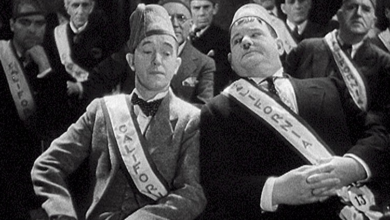 Photo of A little light opera. A little gallows humour. Laurel and Hardy in “The Devil’s Brother” aka “Fra Diavolo” (1933).