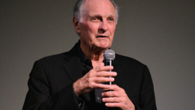 Photo of ‘M*A*S*H’ Star Alan Alda Said Growing Up in Burlesque Was ‘Not Nearly as Raunchy’ as Modern TV